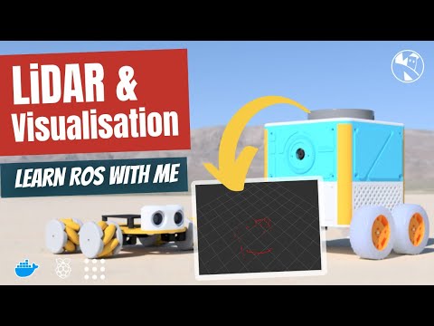 YouTube Thumbnail for Learn ROS with me Part 4 - Lidar Visualisation with RViz2