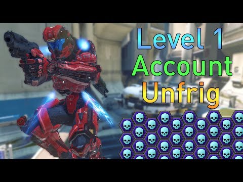 Solo Fresh Level 1 Account Unfrigginbelievable Challenge - Halo 5 Warzone