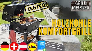 HOLZKOHLE-KOMFORTGRILL GRILLMEISTER KANSAS DEUTSCHLAND DEUTSCH SWITZERLAND AUSTRIA LIDL
