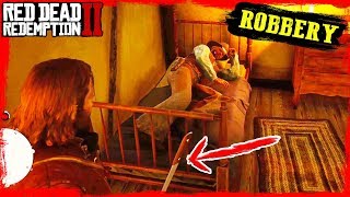 RDR2 robbing houses and stealing items Free roam Gameplay part2 🤠🤠🤠