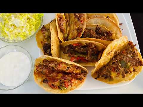 TACOS CRUJIENTES RÁPIDO Y FÁCIL DE PREPARAR Y SON UNA DELICIA 😋
