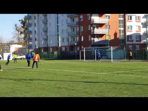 Gol Dawida Janickiego w meczu z Unią Solec Kujawski