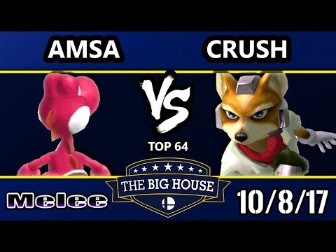 TBH7 SSBM - VGBC | aMSa (Yoshi) Vs. EGTV | Crush (Fox) Melee Top 64