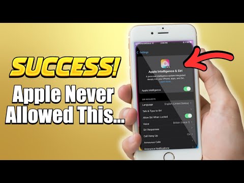 Apple Intelligence on ANY Old iPhone & iPad! (No Jailbreak)