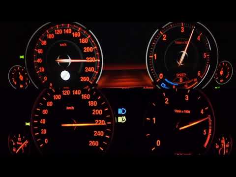 BMW F11 530d 2010 vs 2016 Acceleration & Top Speed Comparison (258 vs 245 HP)