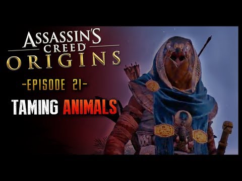 Assassin's Creed Origins Walkthrough Part 21 Taming Animals