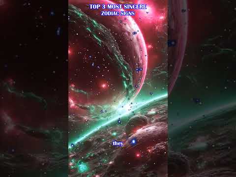 Top 3 Most Sincere Zodiac Signs