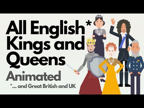 All English Kings and Queens animated documentary