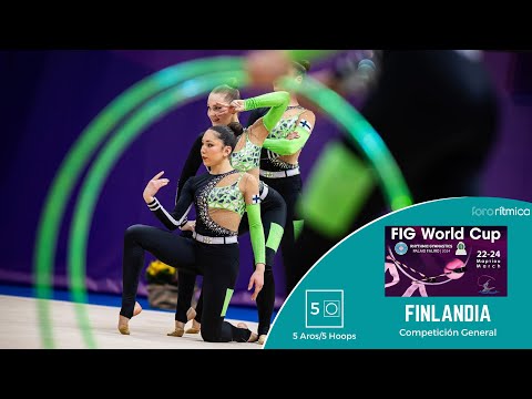 FINLAND 5 hoops World Cup Palaio Faliro 2024