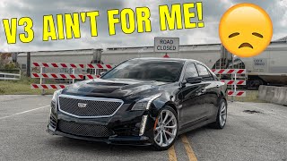 2019 Cadillac CTS-V Driving Review - The Ultimate...Let Down