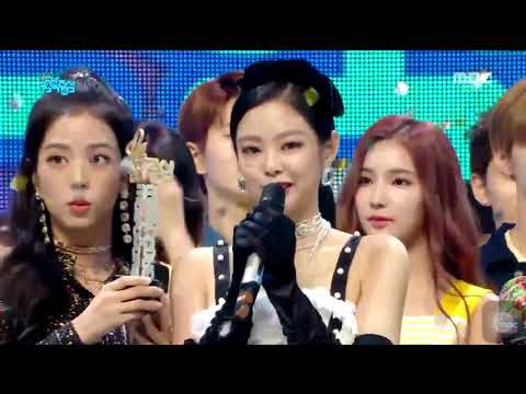 180714 BLACKPINK DDDD 11th win on Music Core - Quadruple Crown 👑👑👑👑