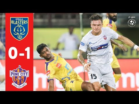 Hero ISL 2018-19 | Kerala Blasters FC 0-1 FC Pune City | Highlights