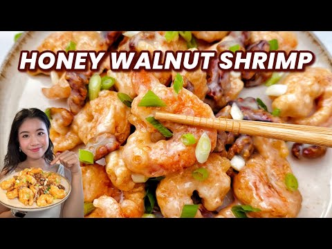 Super Easy and Delicious Honey 🍯 Walnut Shrimp 🍤 - a family favorite and a crowd-pleaser