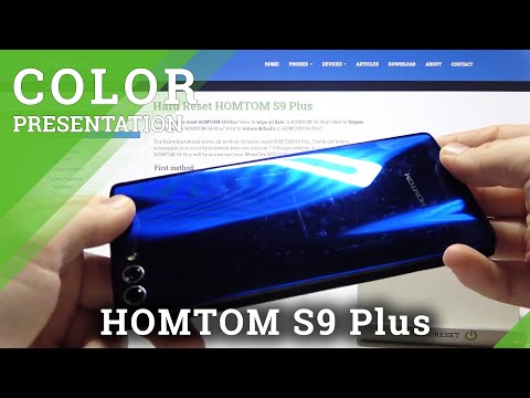 Homtom S9 Plus - Coral Blue - Color Checkup