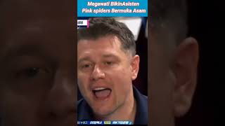 MUKA ASAM! Megawati Tega Bikin Asisten Pelatih Pink spiders  berubah Muka #volleyball