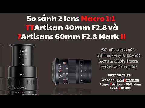 TTArtisan 40mm F2.8 Macro 1:1 – Chân dung