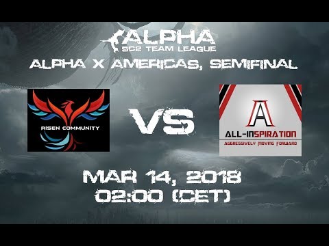 Alpha SC2 Team League: All-Inspiration vs The Ris3n Community