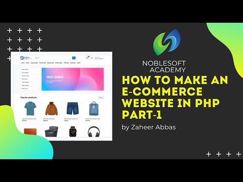 How to make an e-commerce website using bootstrap e-commerce UI Kit | NobleSoft Academy