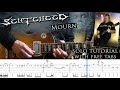 Sentenced - Mourn guitar cover / lesson (with tablatures and backing tracks)