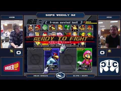 S@PS 32 Melee Singles - Hoob (Luigi/Zelda) vs Hesh (Falco/Falcon) - Winner's Bracket