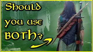 Should you wear Swords AND Bows on your back?