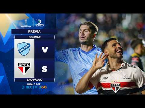 #BOLÍVAR y #SANPABLO CHOCAN en un PARTIDAZO por los 8vos de la COPA SUDAMERICANA