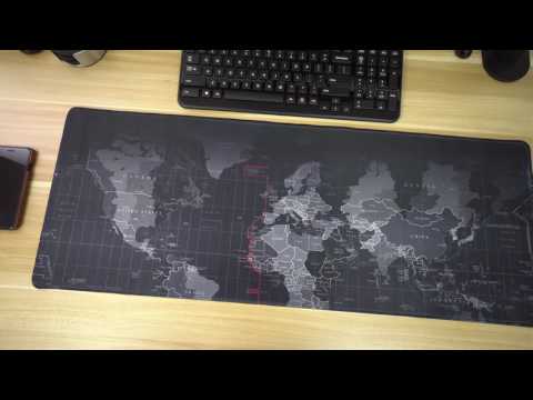 World map desk mat, size: 80/30, a class