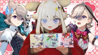 【原神】壁炉の家でバレンタインデーキッスを一足お先にお届け：原神×明治コラボ【シラナミチャンネル】