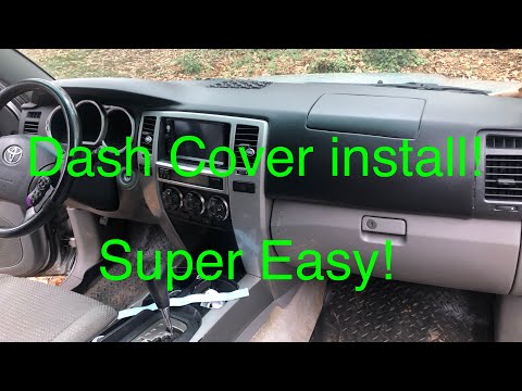 Amazon Dash cover install. Super Easy! 2004 Toyota 4Runner