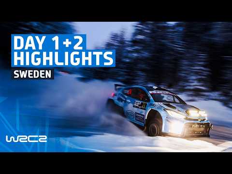 WRC2 Day 1 + 2 Highlights | WRC Rally Sweden 2026