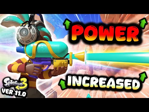 Why ALL WEAPONS feel BETTER in Splatoon 3 Ver 11.0