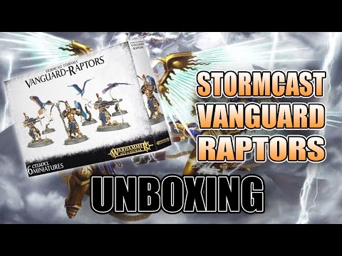 Long Range Stormcasts Arrive - New Vanguard Raptors Unboxed