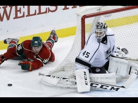 Los Angeles Kings @ Minnesota Wild 3-2 SO | October 3rd 2013 | Highlights | NHL 13