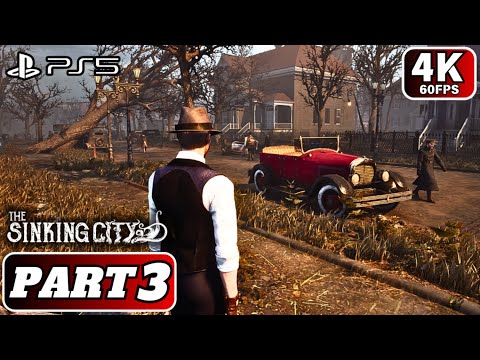 The SINKING CITY Walkthrough Gameplay Part 3 QUID PRO QUO - (4K PS5) - No Commentary