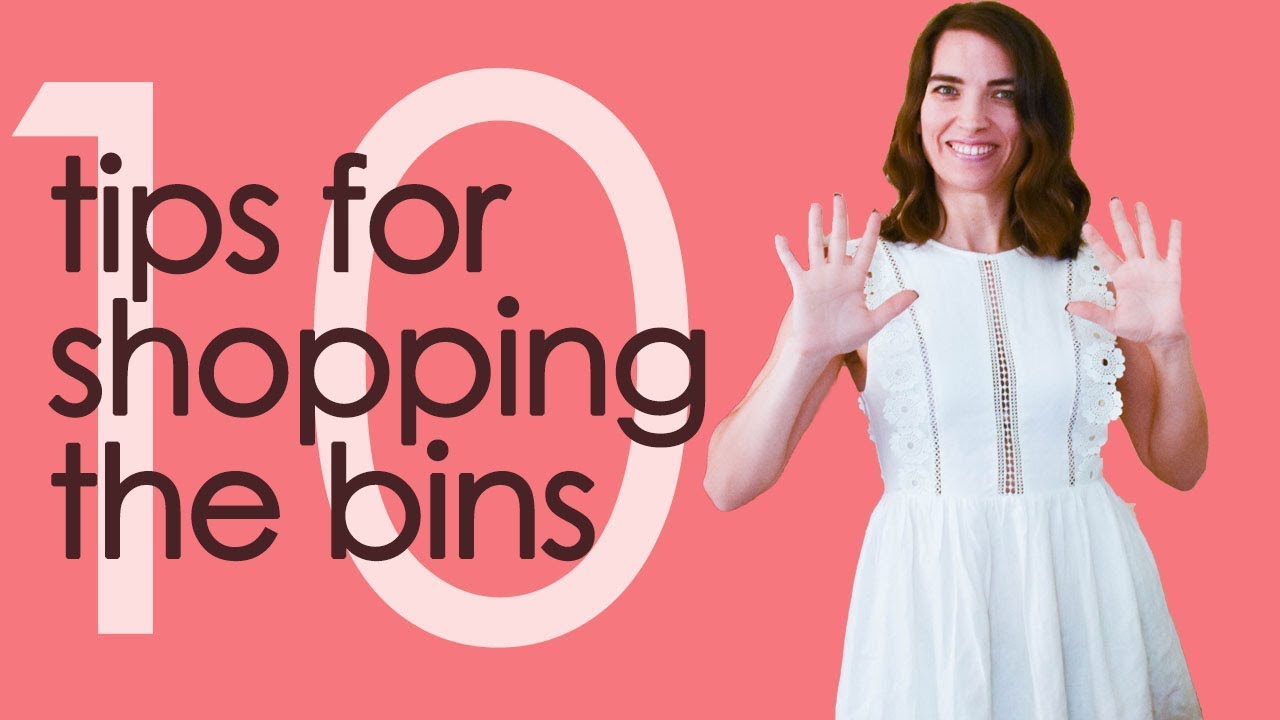 MY BEST TIPS FOR SUCCESS SHOPPING AT THE GOODWILL OUTLET aka THE BINS | THRIFT tO fLIP #26