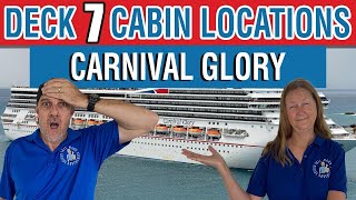 Carnival Glory Cabin Deck 7 | Tall Man's Cruise Adventures