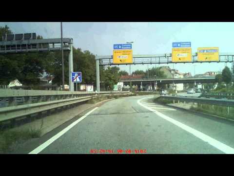 Autobahn 281 Richtung Bremen-Arsten (Ausfahrt HB-Neustadt Richtung Bremen-Überseestadt)