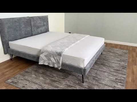 Миниатюра изображения товара Двуспальная кровать ДСВ Сильвия 1.6 (сталь)