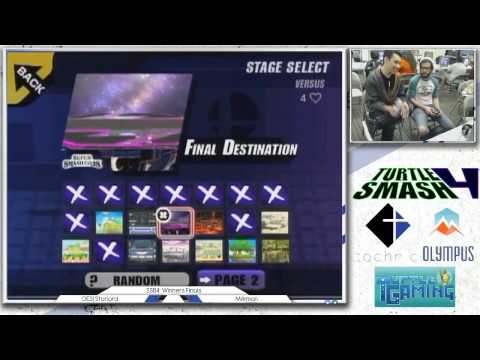 Turtle Smash 4 Project M Winners Finals - OES|Milkman (Fox) vs. OES|Starlord (Sheik, Marth, Mario)