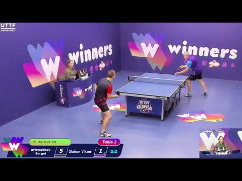 WINners CUP table 2  01.11 Aristarkhov Sergei - Ziakun Viktor 16:15