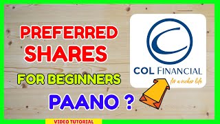 How to Buy Preferred Shares Philippines Investing for Beginners using Col Financial