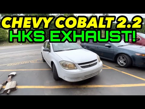 2009 Chevy Cobalt 2.2L EXHAUST w/ HKS MUFFLER!