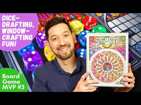 Sagrada: How-to-Play and Review! (My #3 Most-Played Game!)