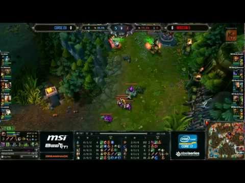 [LOL] CURSE.EU vs MOSCOW 5 -  DreamHack summer 2012
