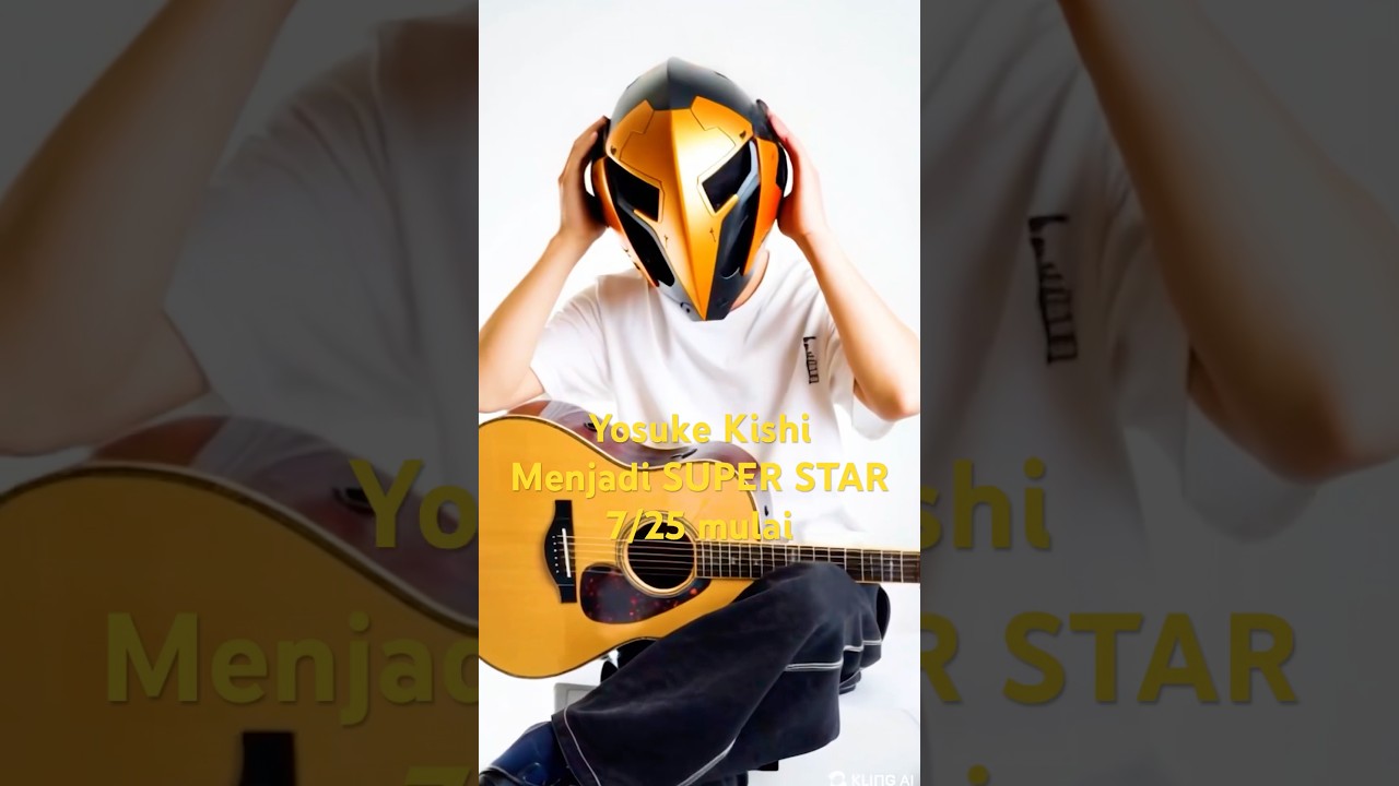 Hi semuanya! Nama ku Yosuke Kishi! Aku menjadi super star di Indonesia!