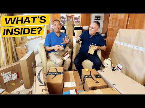 Surprising Cruise Ship Delivery Day! [Villa Vie UNBOXING]