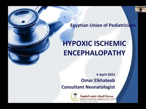 Neonatal HIE Hypoxic Ischemic Encephalopathy Prof Omar Basem Elkhatib