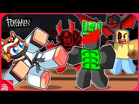 SOU ARTISTA MARCIAL CONTRA TODOS OS MONSTROS DO FORSAKEN😎