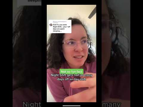Night Shift tip! Don’t split up your days. Here’s why