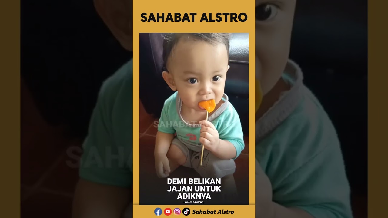 SEORANG KAKAK SETIAP PULANG SEKOLAH Selalu Bawain Jajan Untuk Adiknya